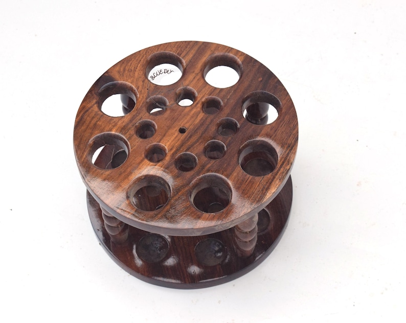 Handgefertigte Holz & Harz Häkelnadeln Set | Ergonomischer weicher Griff und Häkelnadeln für Anfänger, Arthritische Hand | 3.5 mm-16 mm, Geschenk für Mama Bild 9