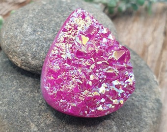 Piedras Preciosas Fucsia Etsy Espana