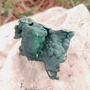 Rough Natural Malachite Specimen: Unpolished Mineral