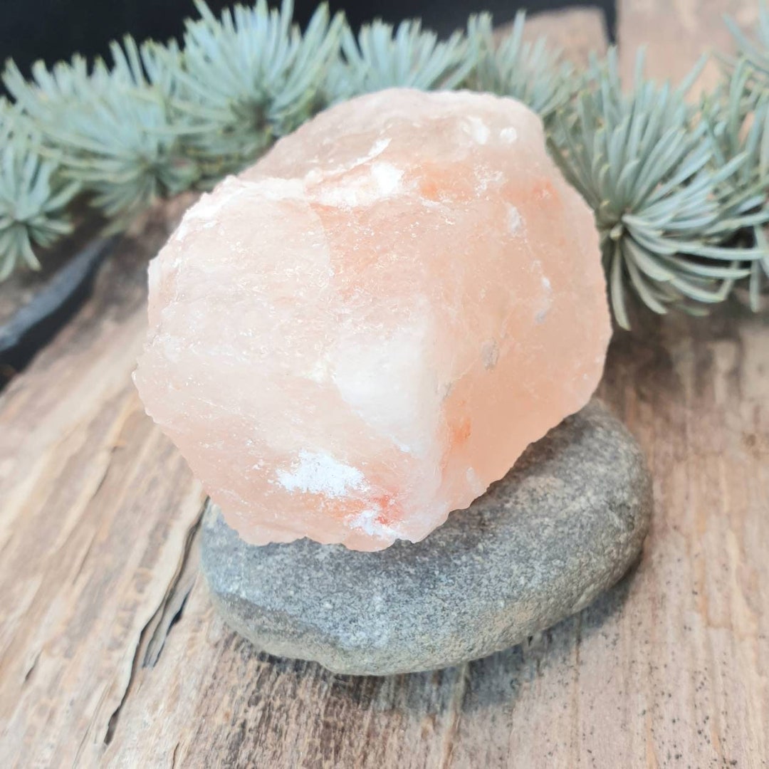 Pink Salt Crystal. Pink Salt Stone. Raw Pink Salt. Natural Pink Salt ...
