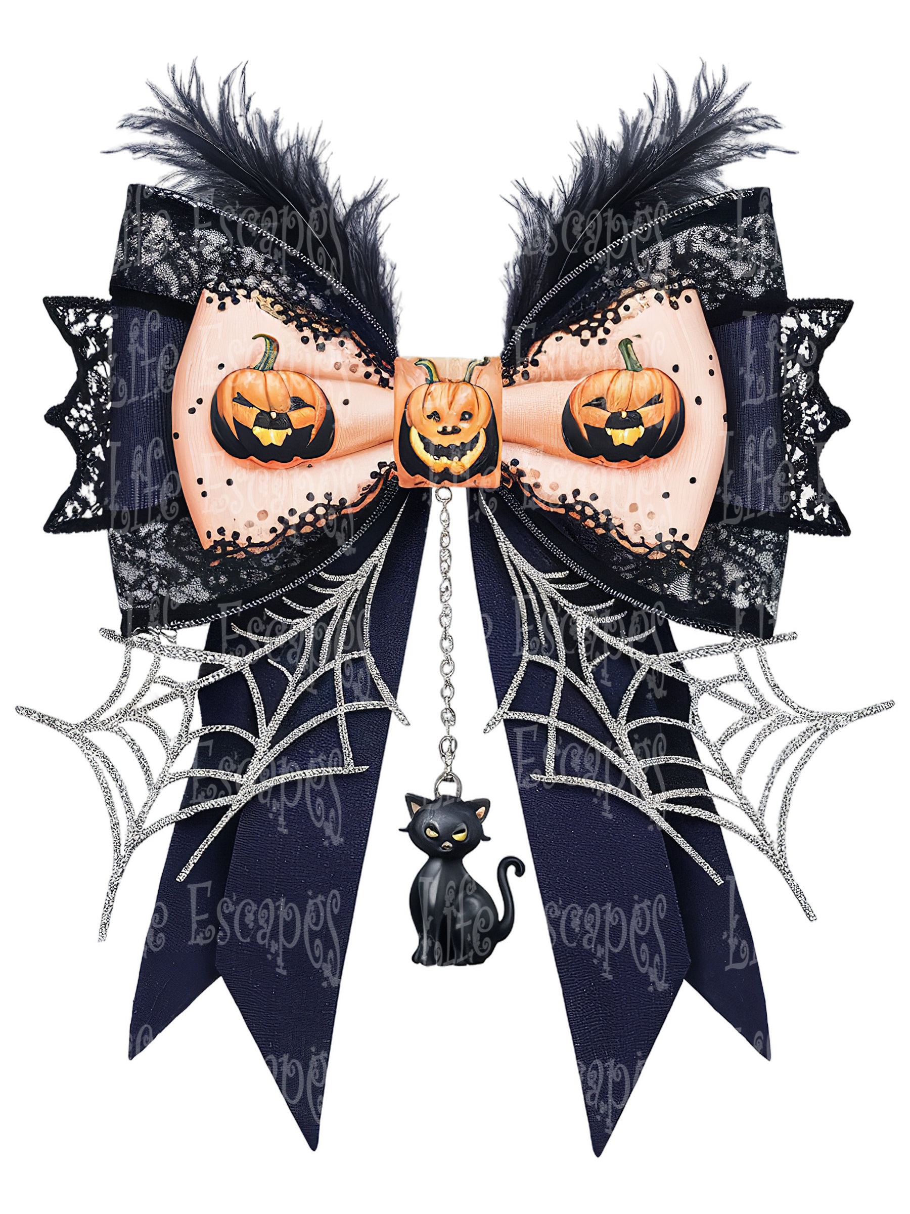 Halloween Bow Clipart Set, Digital Download, Instant Download Clipart ...