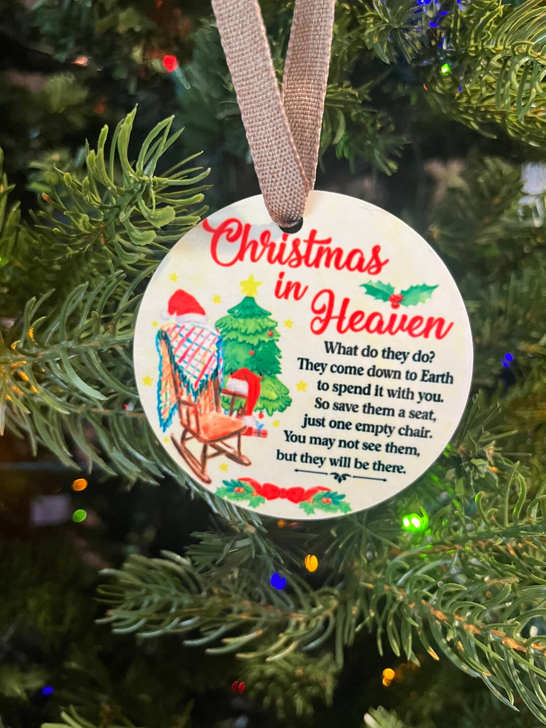 Remembrance Christmas Ornament Christian Christmas Ornament Etsy
