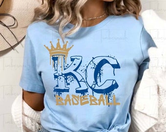 KC Royal’s tshirt,  graffiti tshirt, Royals Baseball tshirt, Kansas City baseball