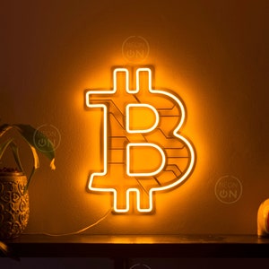 bitcoin crypto , bitcoin neon sign, trading wall decor, trader gift,  crypto wall art, trader wall Decor, crypto wall decor, crypto art