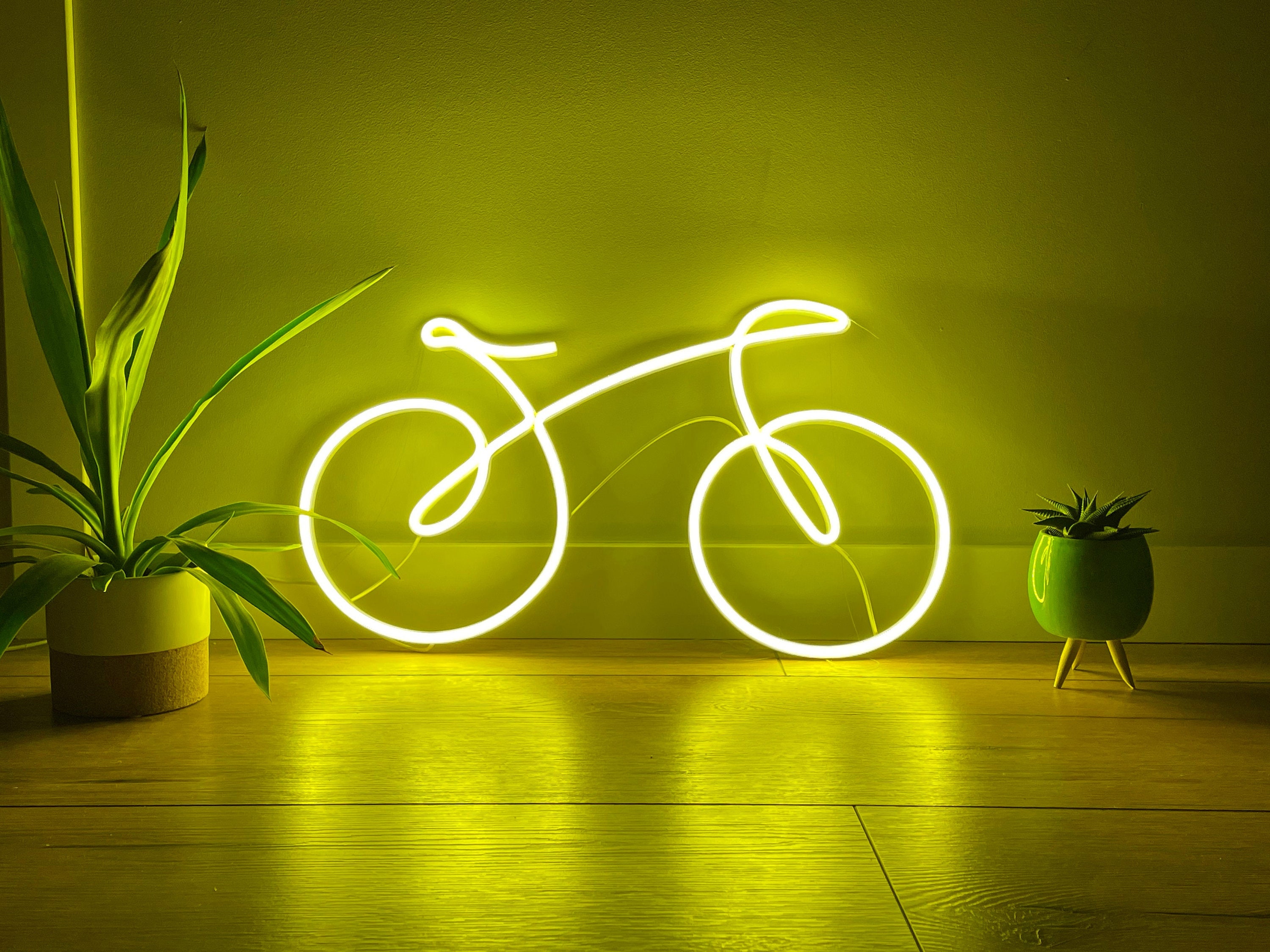 Bike Bicycle Wall Art, Bike Bicycle Neon Sign, Bicycle Wall Decor
