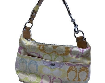 coach purses multicolor