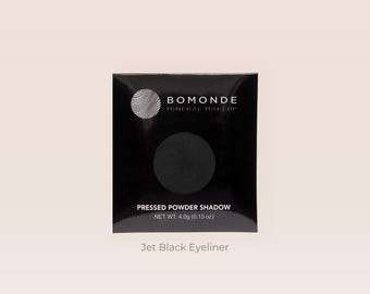 Vegan Mineral Eyeliner Refill, natürliches Eyeliner-Puder, Make-up für empfindliche Augen, lang anhaltender Eyeliner, umweltfreundliches nachfüllbares Make-up