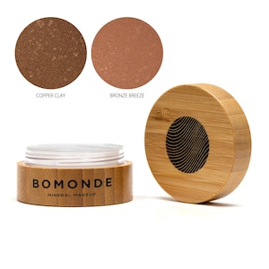 Vegan Mineral Bronzer - 100% natural makeup and refillable