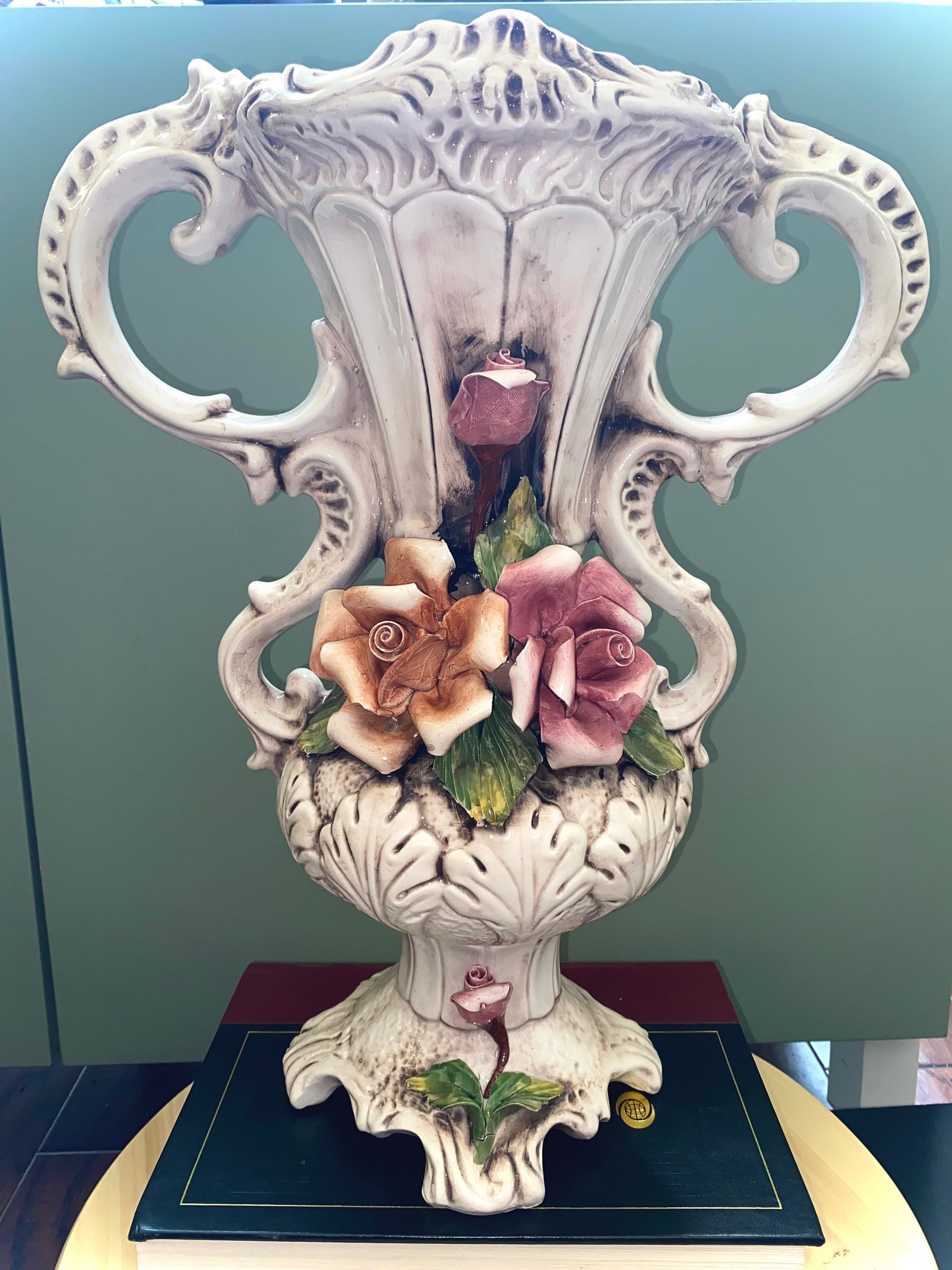 Capodimonte vases - Etsy 日本