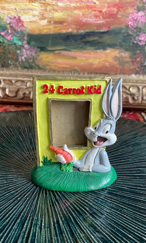 Vintage Bugs Bunny Looney Tunes Picture Frame • Perfect Kids