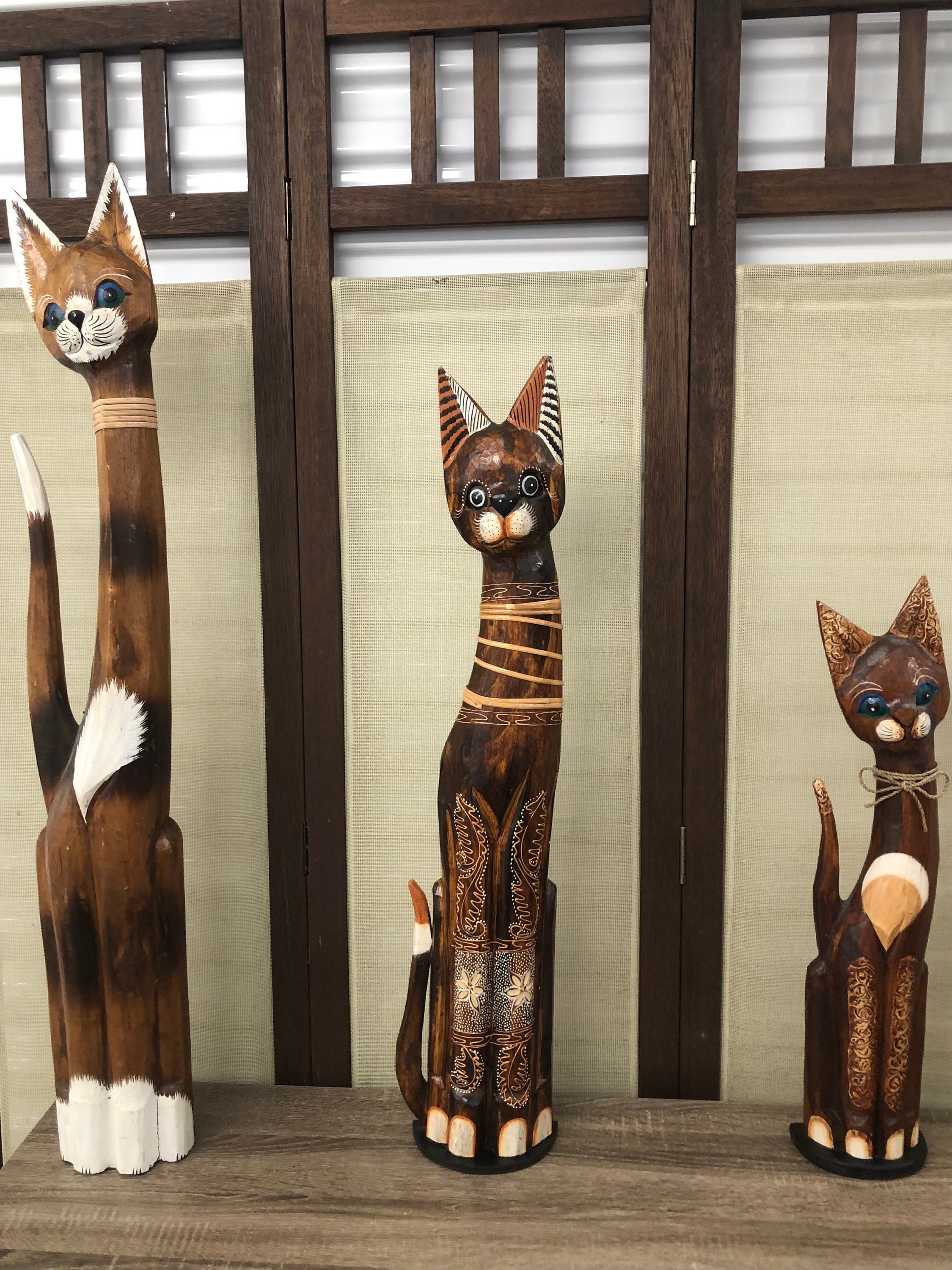 立体・オブジェ Winter journey - vintage cats ver.2 JXK CATZILLA 2.0 JXK239A/B/C Simulation Cat Creative