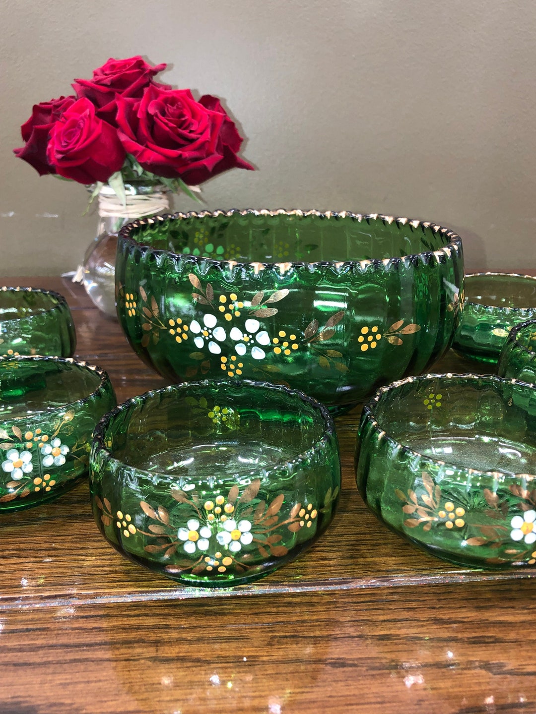 Boston International Vintage-Inspired Glass Serving Bowl - View #3