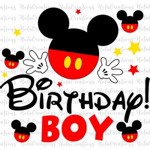 Birthday Boy Svg, Birthday Svg, Birthday Prince Svg, Birthday Shirt Svg Cut File for Silhouette Family Vacation 2024 Svg Matching Family Svg