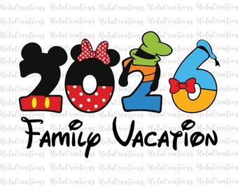 2026 Family Vacation Svg, Family Trip Png, Magical Kingdom, Vacay Mode Svg, Disneyworld Trip 2026 Svg, Friend Squad, Disney Couple Shirts