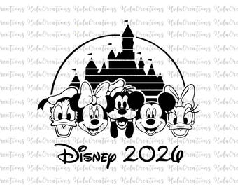 2026 Family Trip Bundle SVG PNG, Family Trip 2026, Family Vacation, Friend Squad, Vacay Mode, Magical Kingdom Svg, Download Digital File EPS