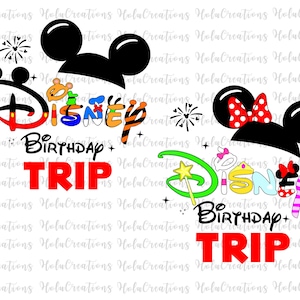Birthday Trip Svg, Happy Birthday Svg, Family Vacation Svg, Vacay Mode, Magical Kingdom, Mouse Squad Svg, Mouse ears Svg, Family trip Svg