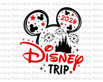 Family Trip 2026 Png Svg, Family Vacation 2026 Svg, Friend Squad Svg, Vacay Mode Png, Magical Kingdom, Files For Cricut Sublimation Mickey