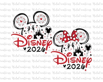Family Trip 2026 SVG, Mouse SVG, Family Vacation SVG, Friend Squad Svg, Vacay Mode, Magical Kingdom Png Files For Cricut Sublimation Circut