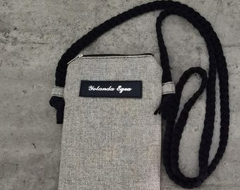 Mobile Phone Bag, Mobile Case with Strap, Small Phone Bag, Crossbody Phone Bag, Smartphone Pouch, Minimalist Phone Bag
