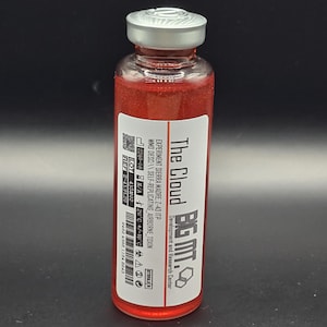 La nube - Estilo Fallout - Vial de muestra de laboratorio Big MT