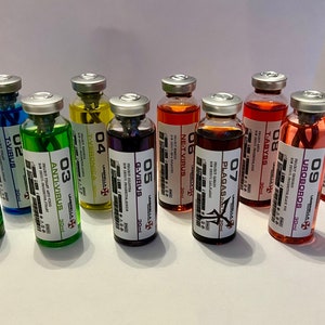 Pick Your Own Triple Threat Pack Vial Prop - Resident Evil / Umbrella / Biohazard image 4