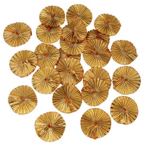 Gota Patti Applique/ Patch, Sew on Patch/ appliques/ Embellishments for Wedding Dress/ Decoration/ Gift- 100 pcs
