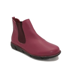 Plum hotsell leather boots