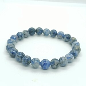 Blue Sodalite Gemstone Bracelet 6mm/8mm/10mm Beads bracelet crystal healing energy stone bracelet for Women & Men Adjustable Size