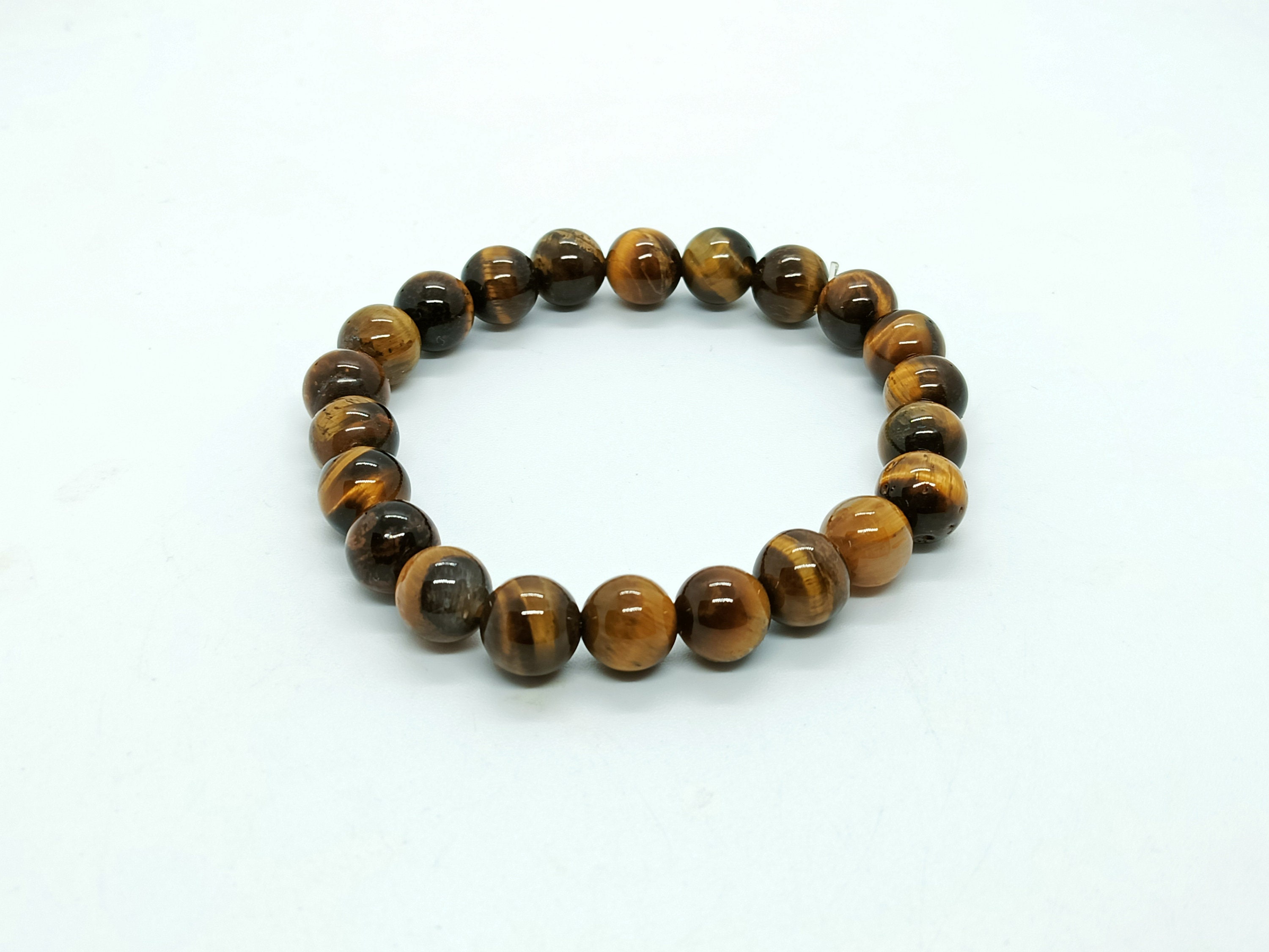 Make Your Mark With Tiger Eye Stainless Steel Bracelet – Mine Galleria Store