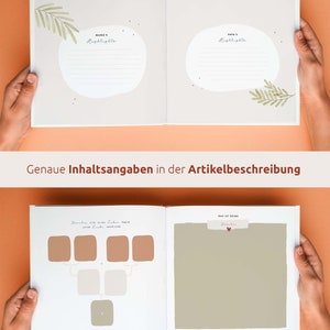 Babyalbum Mein erstes Jahr unisex Mädchen Junge Weihnachtsgeschenk Geschenk zu Weihnachten Bild 7