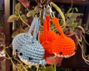 Whale keychain