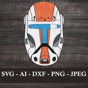Boss Clone Commando Digital Vinyl Decal for Car, Laptop, Cell Phone, Water Bottle, Journal, T-shirts, Stickers SVG