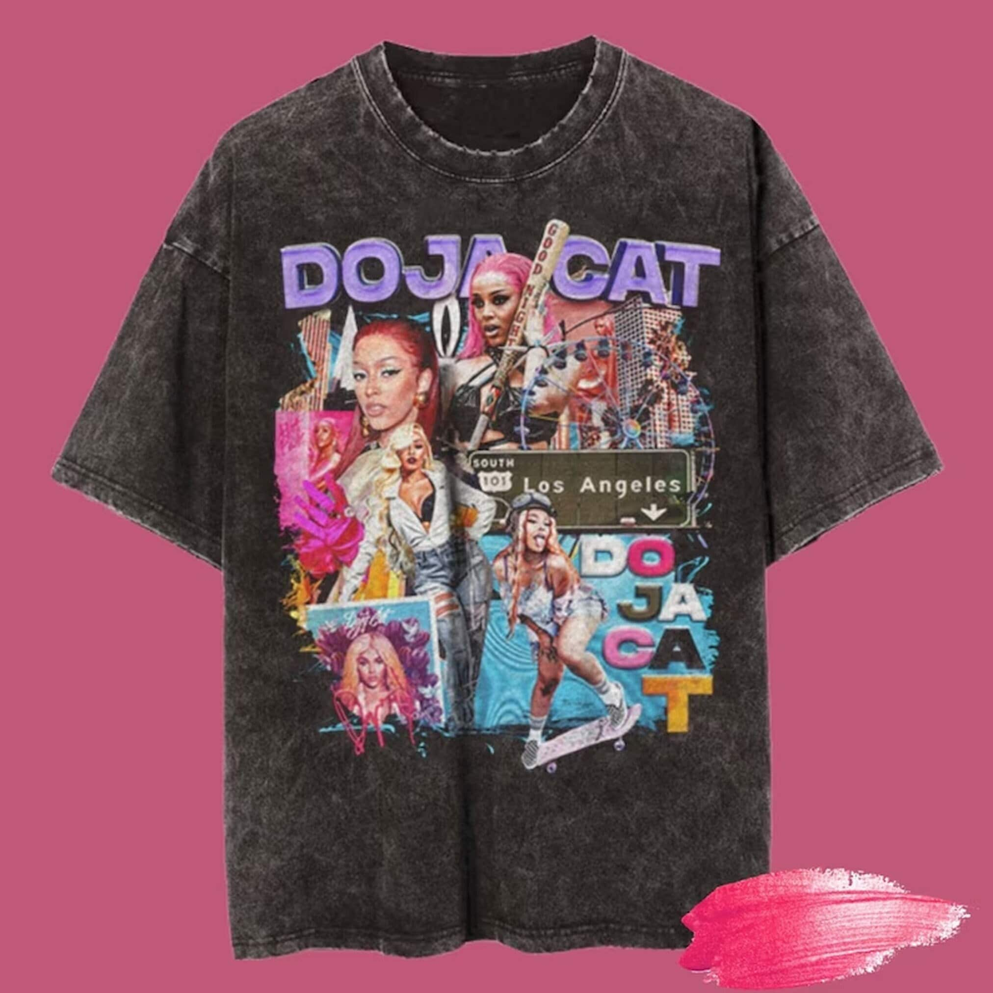 Men's Relaxed Doja Cat Print Graphic Tee