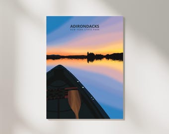 Fourth Lake Print - Adirondacks, New York