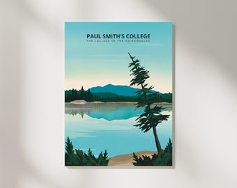 Paul Smith's College Print - Adirondacks, New York