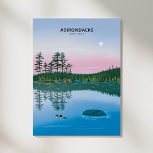 Adirondack Park Print - New York