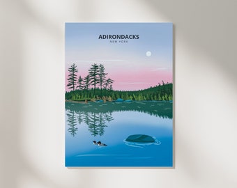 Adirondack Park Print - New York