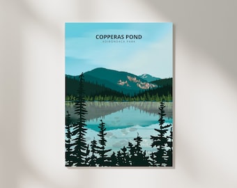 Copperas Pond Print - Adirondacks, New York