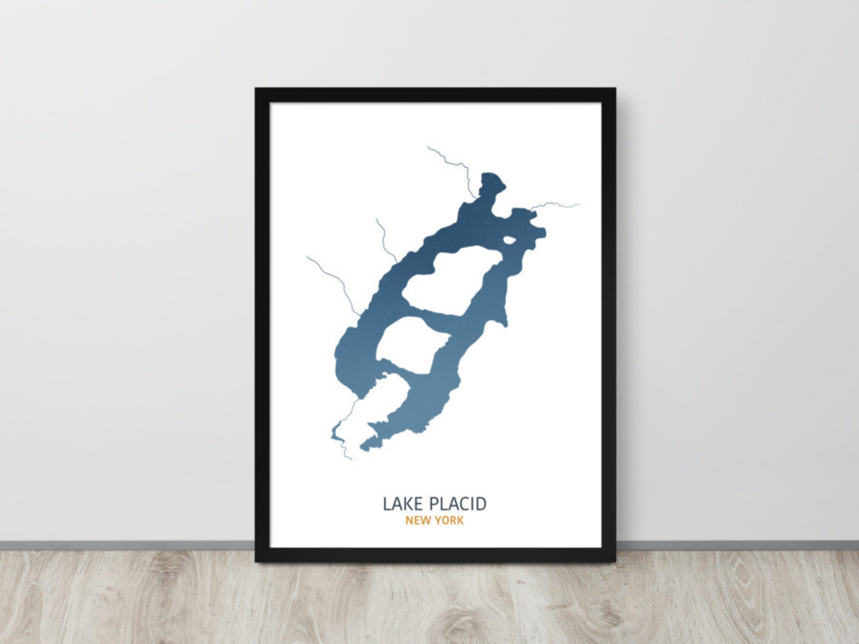 Lake Placid Print Adirondack Park New York State Park Lake - Etsy
