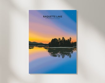 Raquette Lake Print - Adirondacks, New York