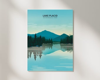 Lake Placid Print - Adirondacks, New York