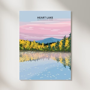 Heart Lake Print - Adirondacks, New York