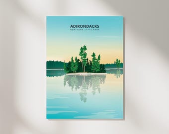 Lake Luzerne Print - Adirondacks, New York