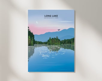 Long Lake Print - Adirondacks, New York