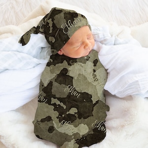 Camo muslin swaddle blanket store