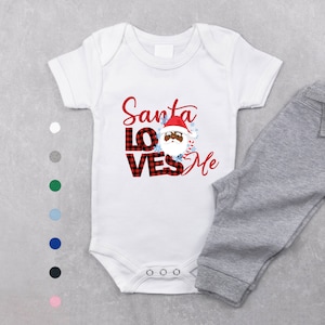 Black Santa Clause t-shirt for kids | Toddler Christmas Onesie | xmas baby shirt | Unisex Holiday Bodysuit | BLM