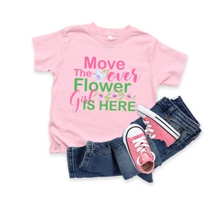 Cute Flower Girl Shirt Toddler , Baby Wedding Outfit Girl , Flower Girl Gift Baby , Pedal Patrol , Bridal Party Shirts Baby