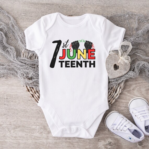 1st Juneteenth Onesies Juneteenth Onesie Baby Juneteenth - Etsy