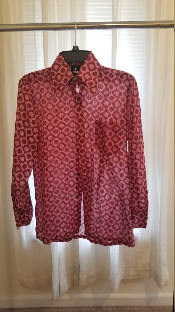 Vintage mens button Gem