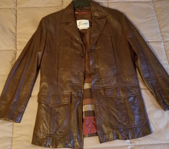 bermans leather jacket